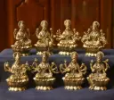 Ashtalakshmi Idol Set – 8 Forms of Goddess Lakshmi